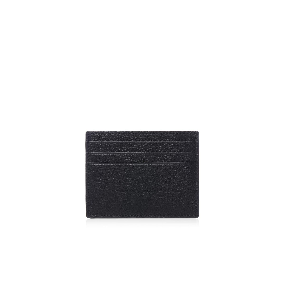 Carteras Pequeñas Tom Ford Grain Cuero Cardholder Hombre Negros | 72VIYKRAC