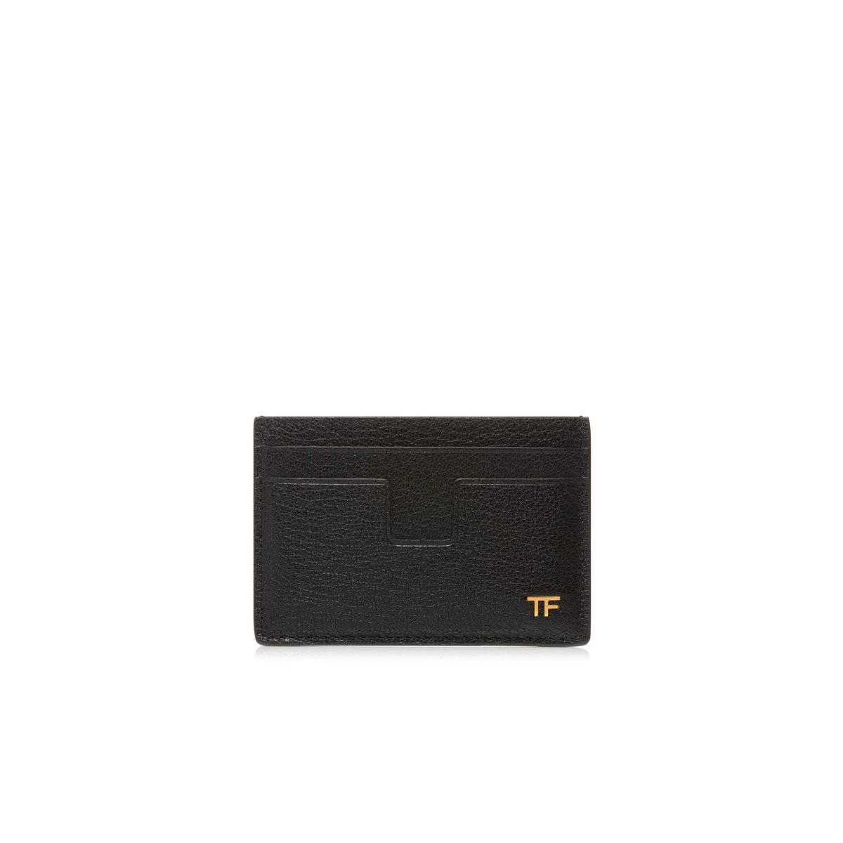 Carteras Pequeñas Tom Ford Polished Goat Classic Cardholder Hombre Negros | 13EGWAULB