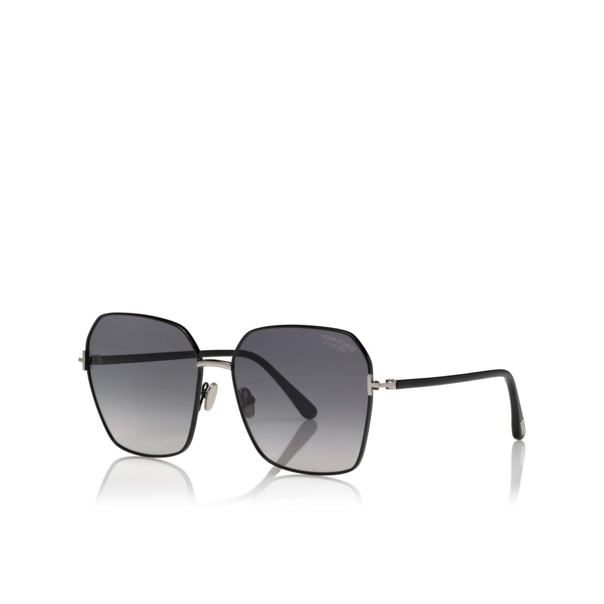 Lentes De Sol Tom Ford Polarized Claudia Mujer Negros | 95YUFBKTR