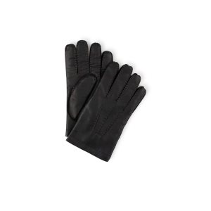 Carteras Pequeñas Tom Ford Nappa Cuero Gloves With Cashmere Lining Hombre Negros | 60DFOPZAE