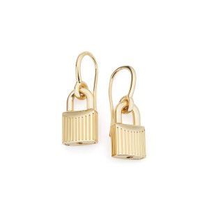 Joyería Tom Ford Padlock Earrings Mujer Dorados | 06FNSOVBW