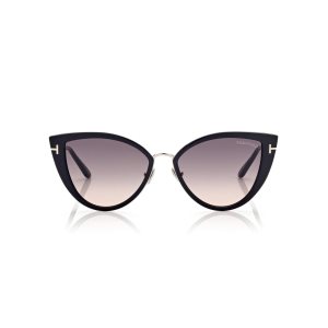 Lentes De Sol Tom Ford Anjelica Mujer Negros | 75TGICDKQ