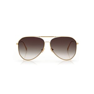 Lentes De Sol Tom Ford Charles Mujer Dorados Oscuro | 42YICPROV