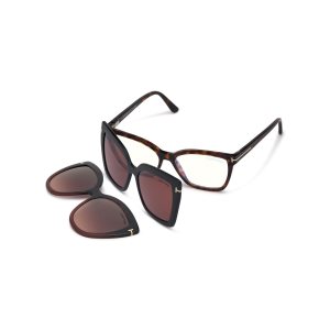 Lentes De Sol Tom Ford Double Clip On Blue Block Opticals Mujer Rojos | 98JNUKMXF