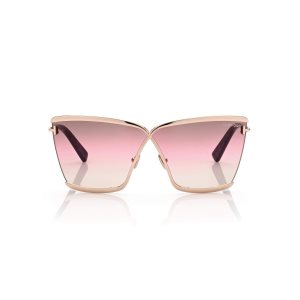 Lentes De Sol Tom Ford Elle Mujer Rosas Dorados | 47ENSBQIO