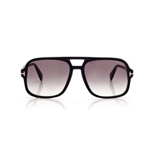 Lentes De Sol Tom Ford Falconer Mujer Negros | 97DTQFHYL