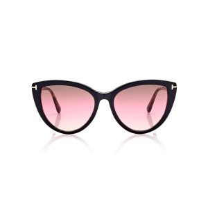 Lentes De Sol Tom Ford Isabella Mujer Negros Azules | 37QBPMCAS