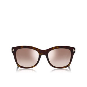 Lentes De Sol Tom Ford Lauren Mujer Azules | 75TZCOXYQ