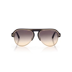 Lentes De Sol Tom Ford Marshall Mujer Negros | 54FJDERWO