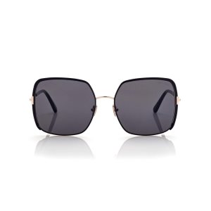 Lentes De Sol Tom Ford Raphaela Mujer Negros | 63BDXGLST