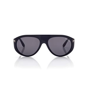 Lentes De Sol Tom Ford Rex Mujer Negros | 12QGZEYMC