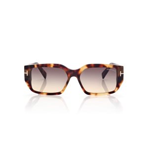 Lentes De Sol Tom Ford Silvano Mujer Havana | 29BONKJXR