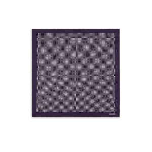 Pañuelos De Bolsillo Tom Ford Polka Dot Silk Hombre Morados | 13RCBMOGL